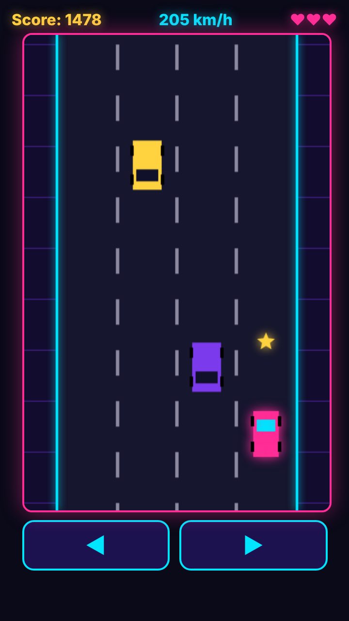 Neon Racer – screenshot 2