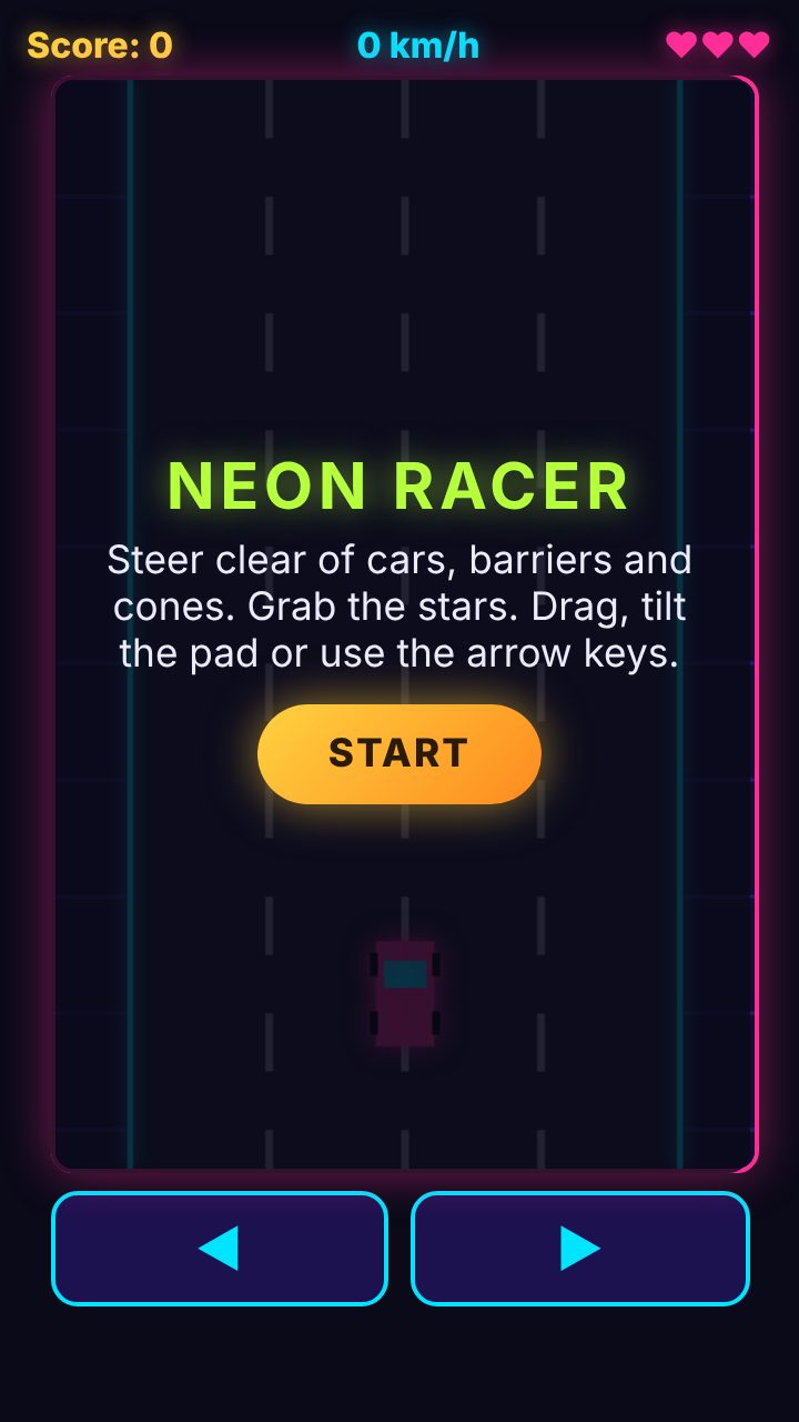Neon Racer &ndash; screenshot 3