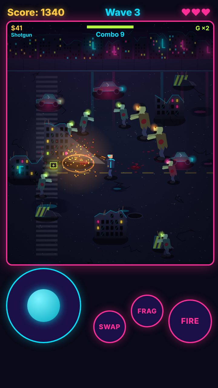 Neon Ruins – screenshot 2